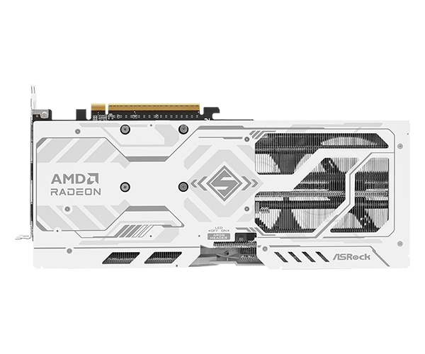 Asrock Radeon RX 9060 XT Steel Legend OC 16GB GDDR6 WHITE view 4